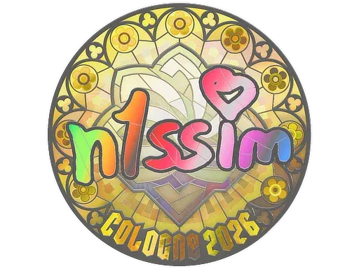 Sticker | n1ssim (Holo) | Cologne 2026