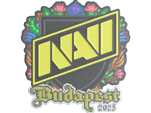 Наклейка | Natus Vincere (вышитая) | Будапешт-2025