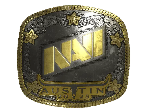 Наклейка | Natus Vincere (золотая) | Остин-2025
