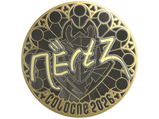 Sticker | NertZ (Gold) | Cologne 2026