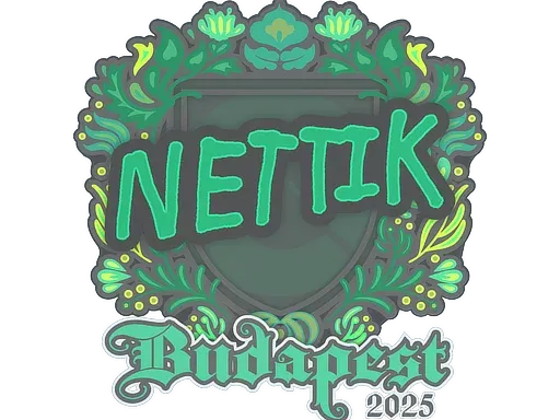 Наклейка | nettik | Будапешт-2025