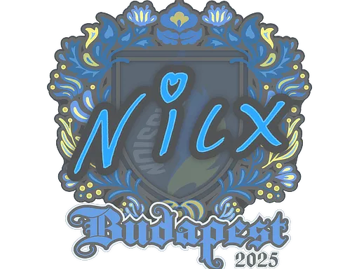 Наклейка | nicx | Будапешт-2025