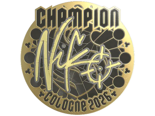 Sticker | NiKo (Gold, Champion) | Cologne 2026