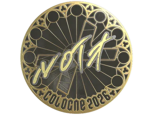 Sticker | nota (Gold) | Cologne 2026