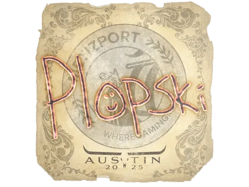 Наклейка | Plopski | Остин-2025
