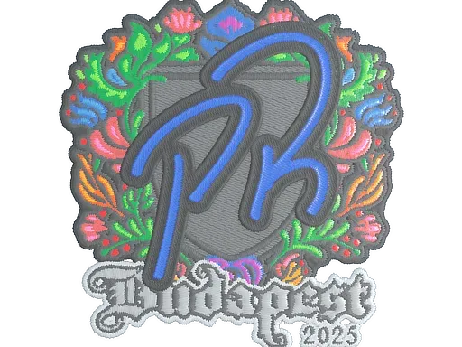 Наклейка | PR (вышитая) | Будапешт-2025