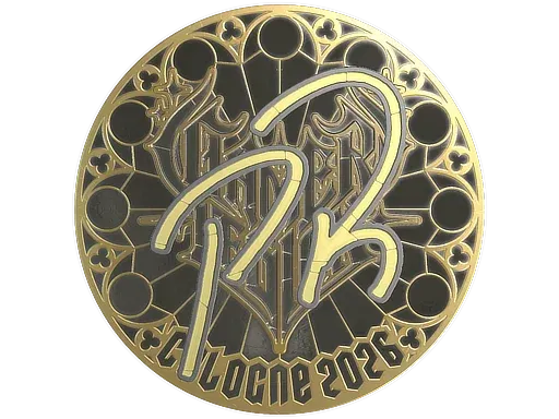 Sticker | PR (Gold) | Cologne 2026