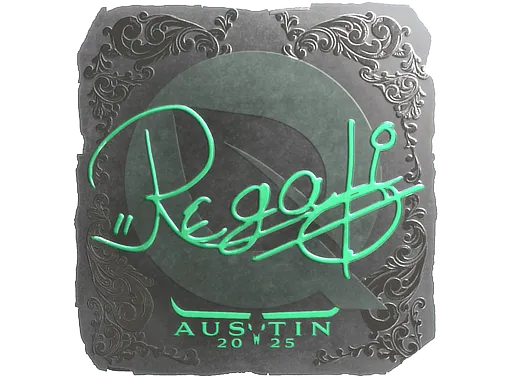 Наклейка | regali (металлическая) | Остин-2025
