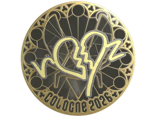 Sticker | ropz (Gold) | Cologne 2026