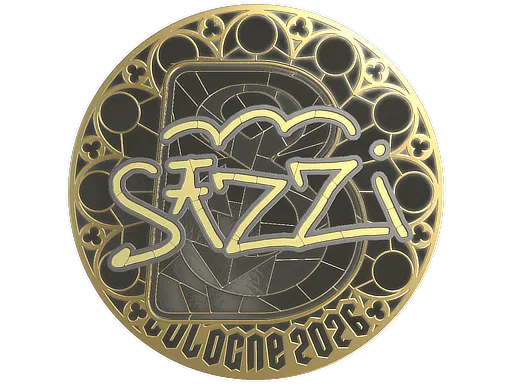 Sticker | s1zzi (Gold) | Cologne 2026
