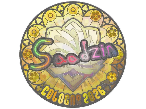 Sticker | saadzin (Holo) | Cologne 2026