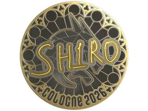 Sticker | sh1ro (Gold) | Cologne 2026