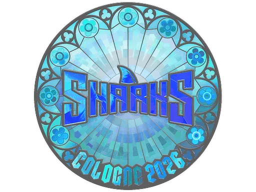 Sticker | Sharks Esports (Holo) | Cologne 2026