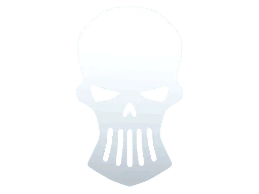 Наклейка | Silver Skulls