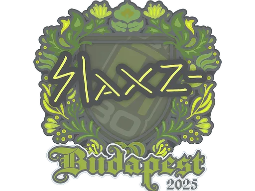 Наклейка | slaxz- | Будапешт-2025