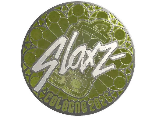 Sticker | slaxz- (Foil) | Cologne 2026