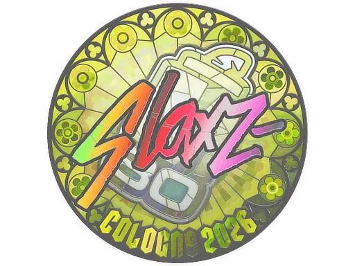 Sticker | slaxz- (Holo) | Cologne 2026