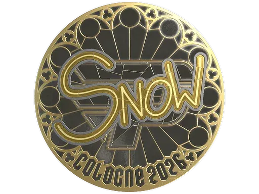 Sticker | snow (Gold) | Cologne 2026