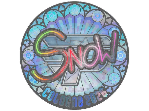 Sticker | snow (Holo) | Cologne 2026