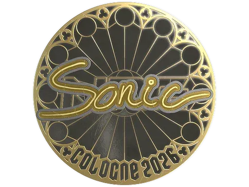 Sticker | Sonic (Gold) | Cologne 2026