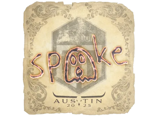 Наклейка | spooke | Остин-2025