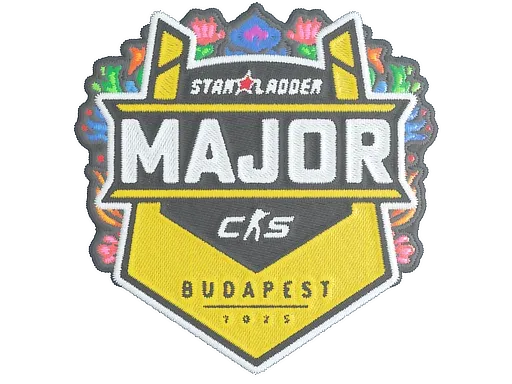 Наклейка | StarLadder (вышитая) | Будапешт-2025
