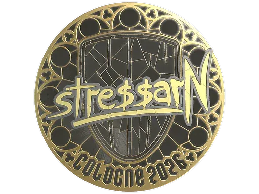 Sticker | stressarN (Gold) | Cologne 2026