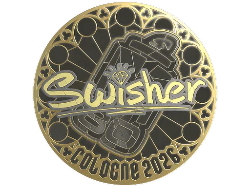 Sticker | Swisher (Gold) | Cologne 2026