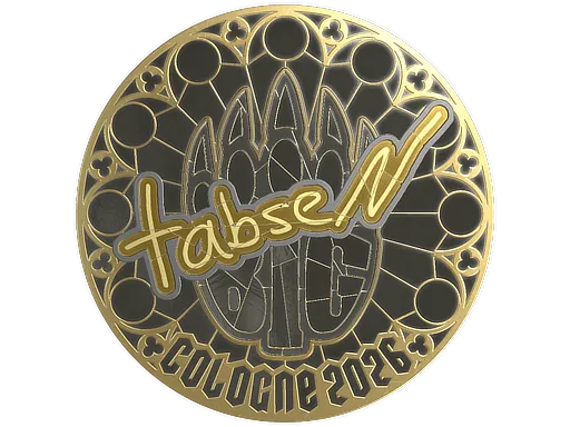 Sticker | tabseN (Gold) | Cologne 2026