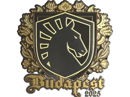 Наклейка | Team Liquid (золотая) | Будапешт-2025
