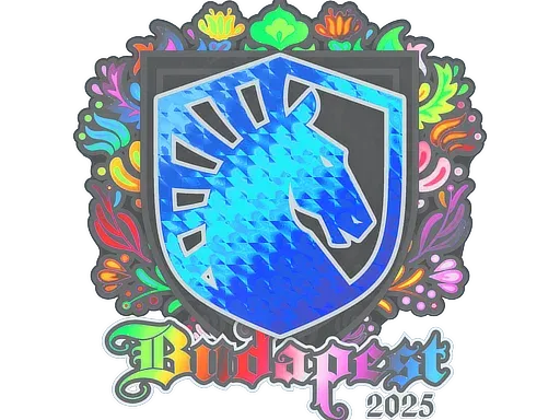 Наклейка | Team Liquid (голографическая) | Будапешт-2025