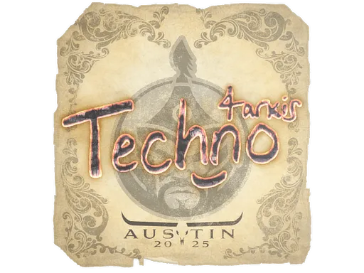 Наклейка | Techno4K | Остин-2025