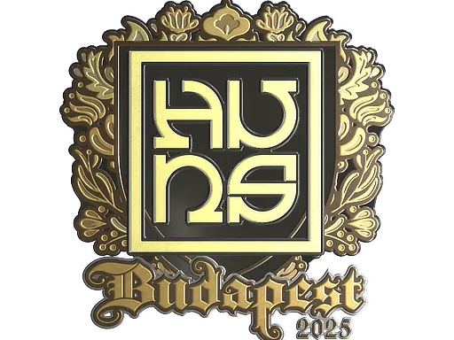 Наклейка | The Huns (золотая) | Будапешт-2025