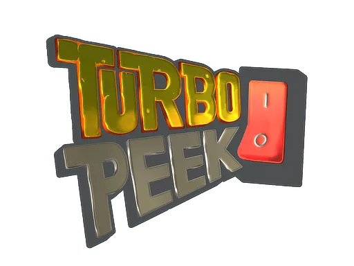 Sticker | Turbo Peek (Foil)