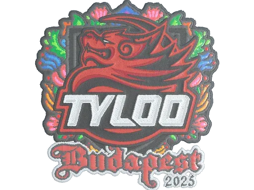 Sticker | TYLOO (Embroidered) | Budapest 2025