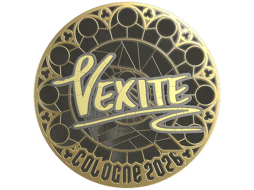 Sticker | vexite (Gold) | Cologne 2026
