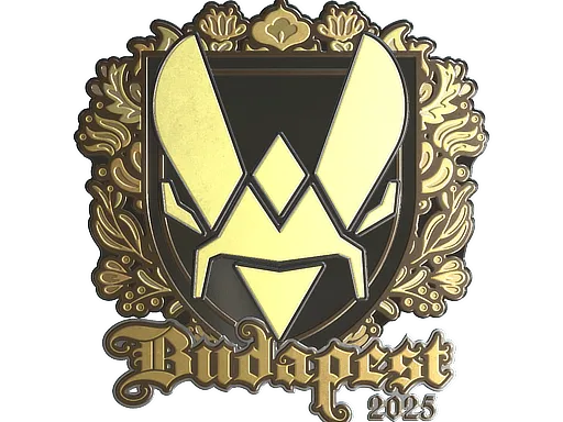 Наклейка | Vitality (золотая) | Будапешт-2025