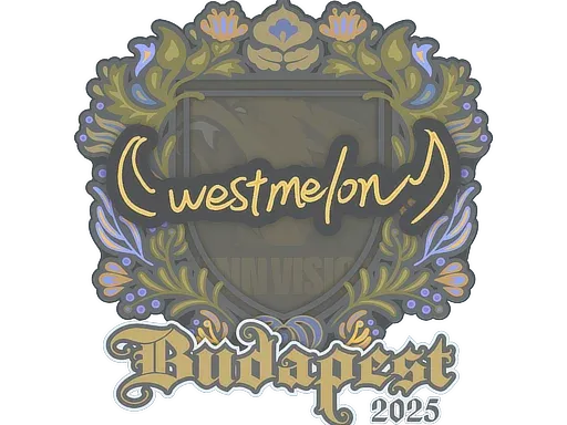 Наклейка | westmelon | Будапешт-2025