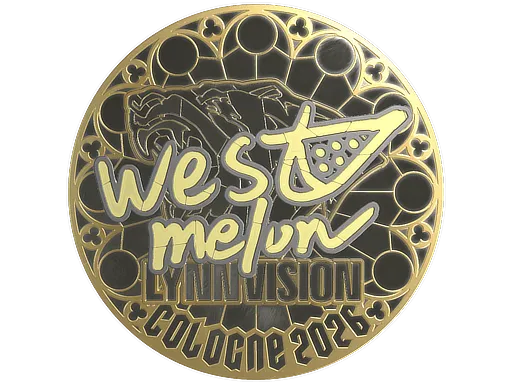 Sticker | westmelon (Gold) | Cologne 2026