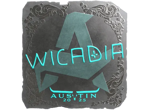 Наклейка | Wicadia (металлическая) | Остин-2025