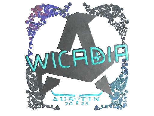 Наклейка | Wicadia (голографическая) | Остин-2025