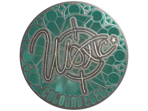 Sticker | woxic (Foil) | Cologne 2026