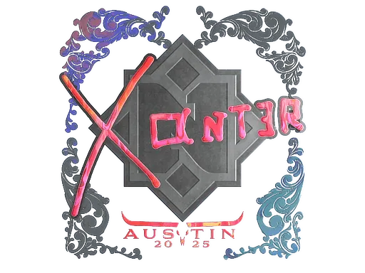 Наклейка | Xant3r (голографическая) | Остин-2025
