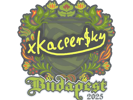 Наклейка | xKacpersky | Будапешт-2025