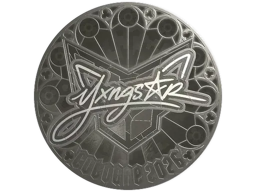 Sticker | yxngstxr (Foil) | Cologne 2026