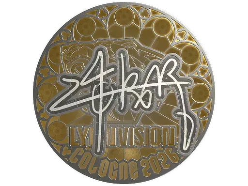 Sticker | z4KR (Foil) | Cologne 2026