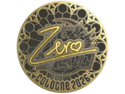 Sticker | Zero (Gold)  | Cologne 2026