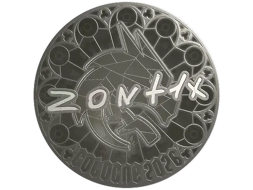 Sticker | zont1x (Foil) | Cologne 2026