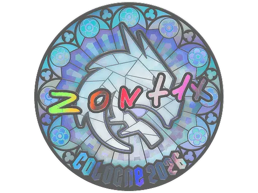 Sticker | zont1x (Holo) | Cologne 2026