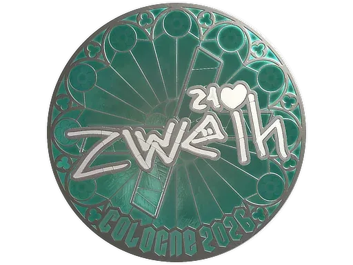 Sticker | zweih (Foil) | Cologne 2026